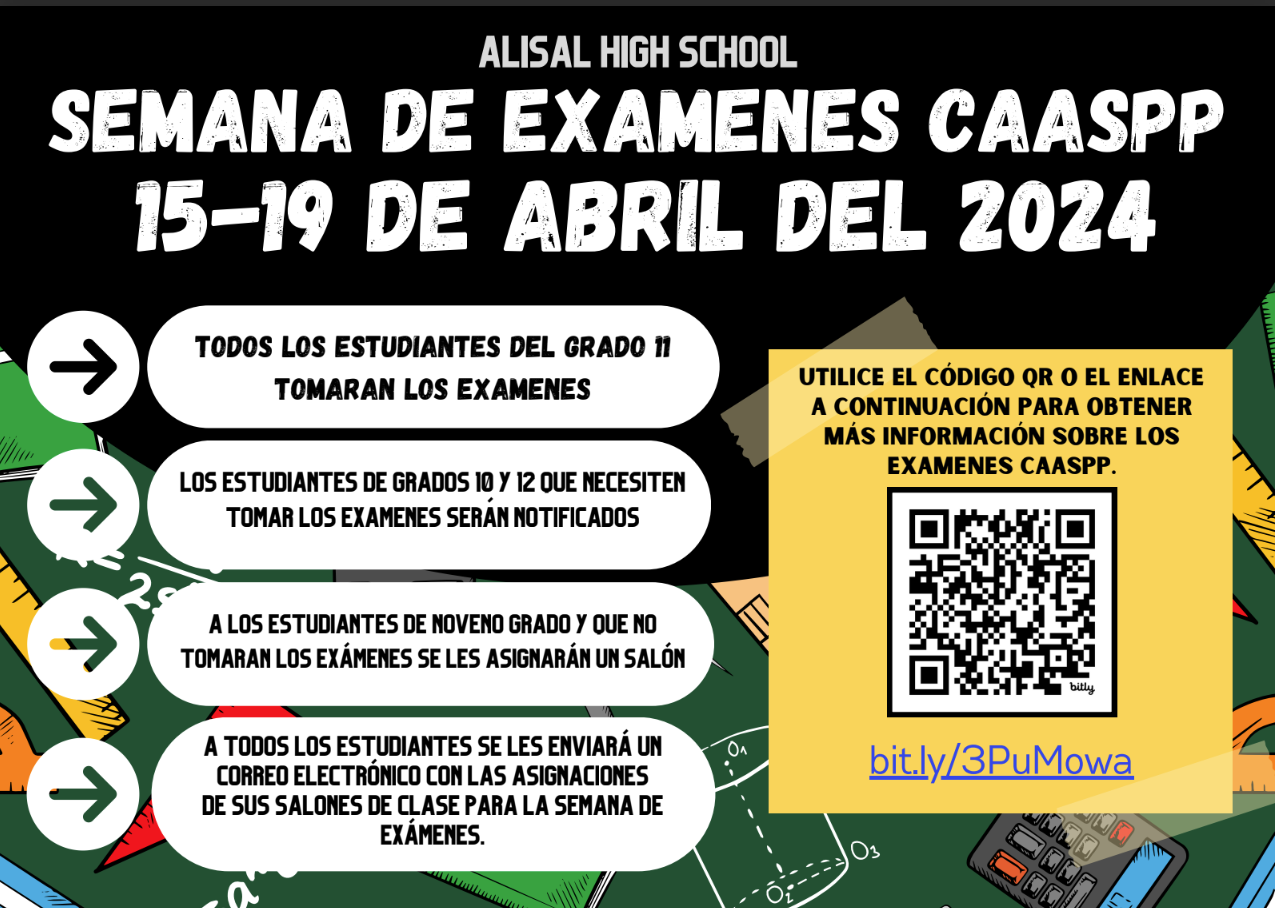 Informacion de CAASPP en Espanol.